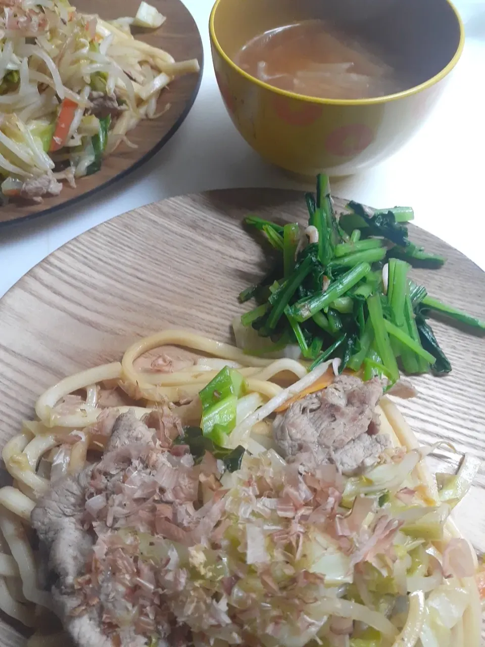 ☆夕飯☆焼きうどん|ｼｮｺﾗさん