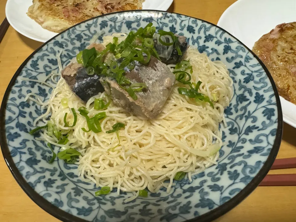 鯖の焼きそうめん|ハルのただ飯さん