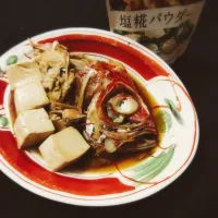 Snapdishの料理写真:金目のあら煮