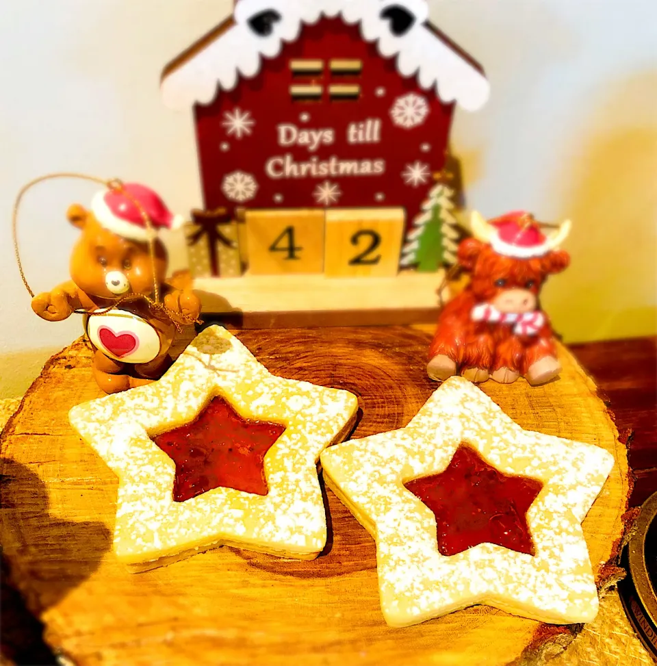 Cinnamon Christmas Stars with Jam centre|K8TCRE8TZさん