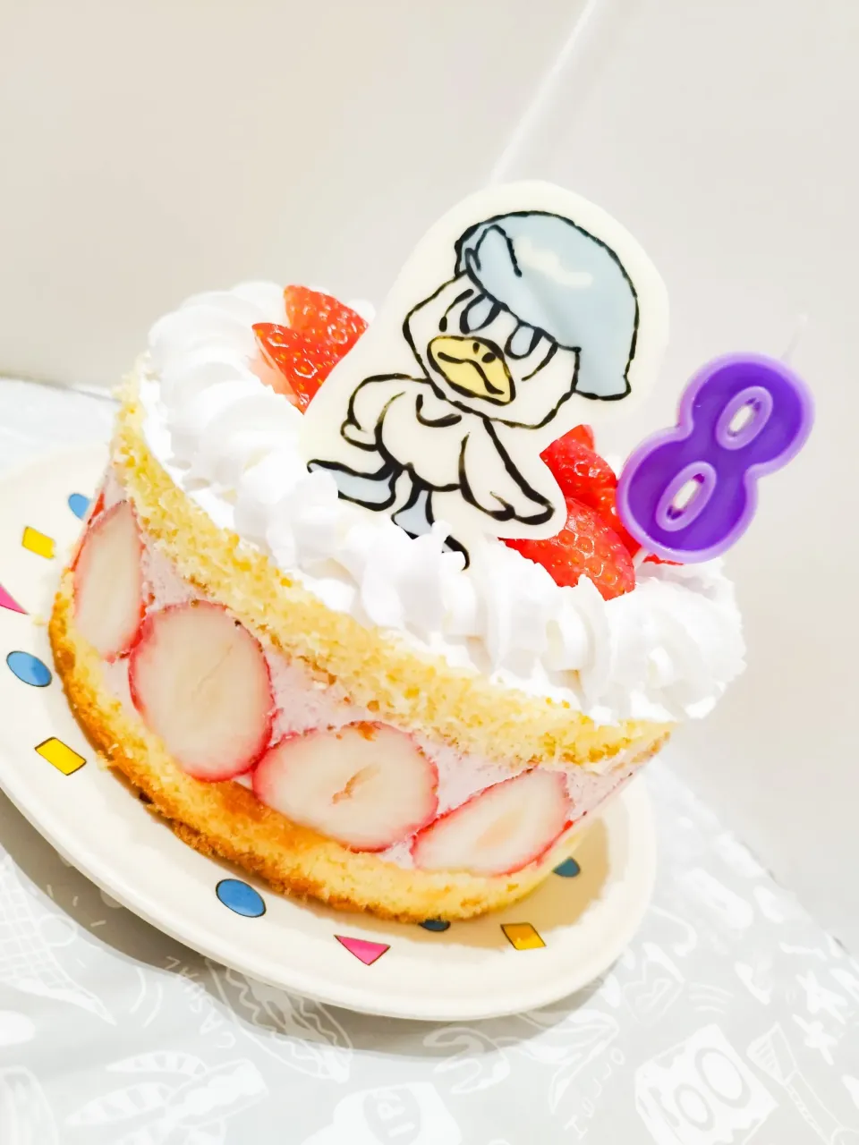 Snapdishの料理写真:次男はっくん8歳Birthday♥|Kutanmam.さん