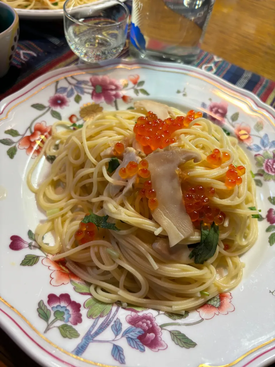 松茸とイクラのパスタ|YATAさん