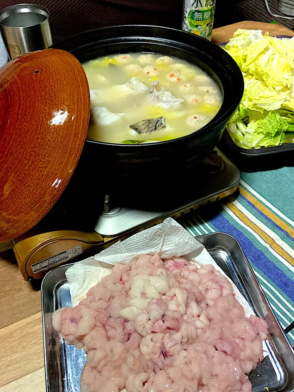 Snapdishの料理写真:お夕飯。鱈親子鍋🍲|renharuruさん