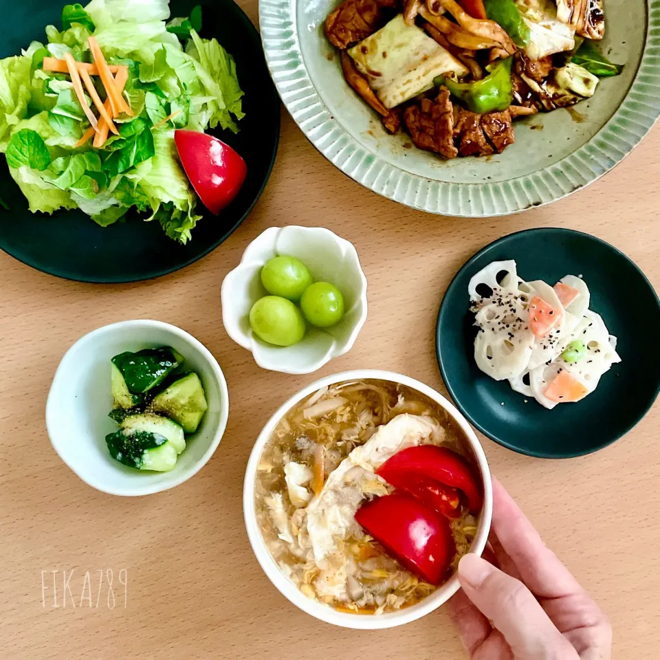 びせんさんの料理 酸辣湯🍜|FIKA789さん