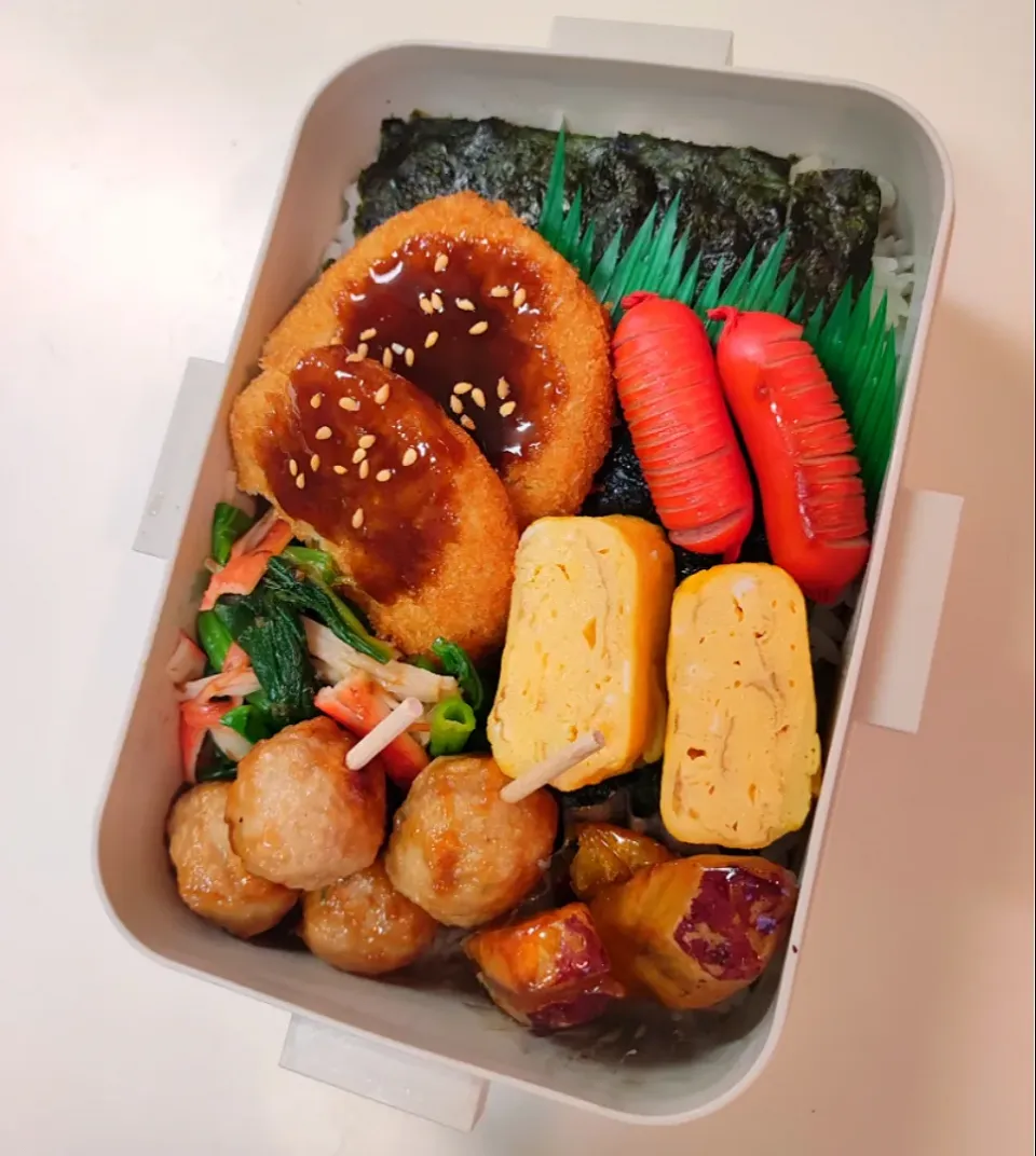 男子高生弁当|ぽぽちゃんさん