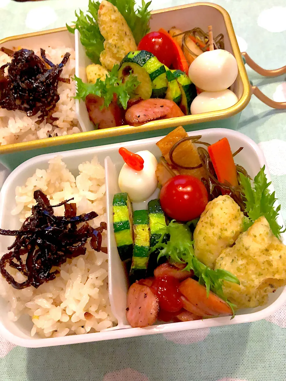 2023.11.13  ＊今日のお弁当＊刻み昆布の煮物♬*°|rinrin*mama*さん