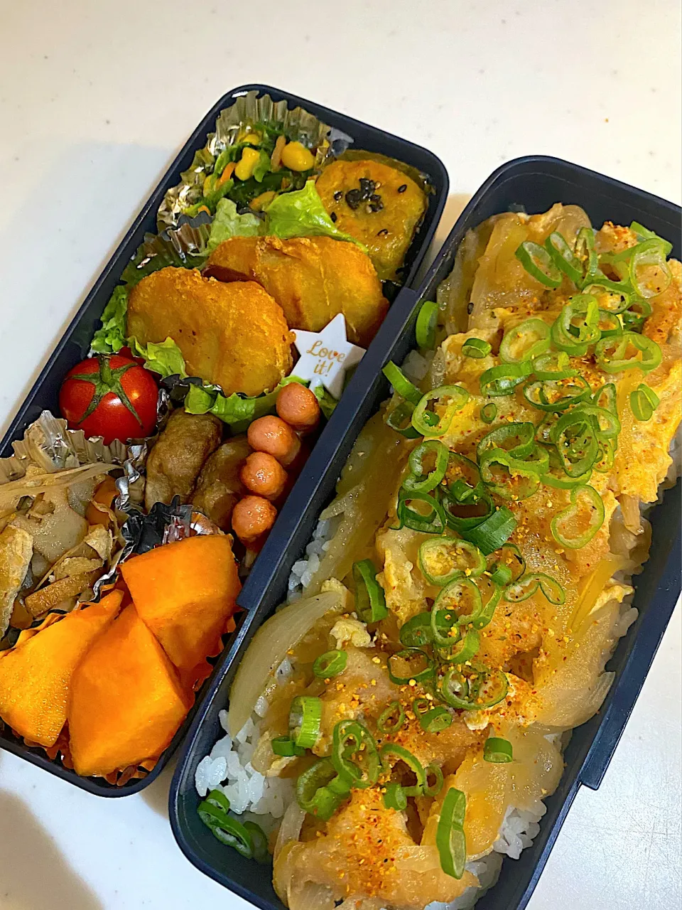 今日のお弁当🍱煮かつ弁当|Chikaーーさん