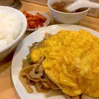 肉うま煮玉子乗せ定食|Mattさん