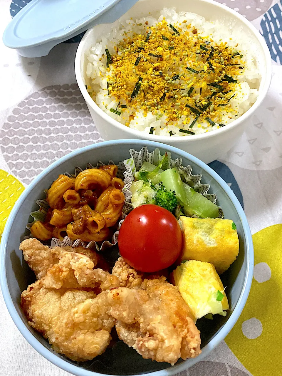 Snapdishの料理写真:塩唐揚げ弁当|SaDaさん