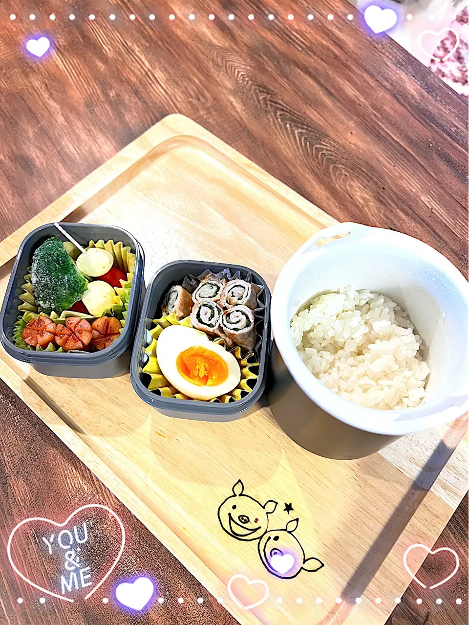 息子のお弁当🍙初の保温機能のお弁当箱|ゆき茶❁⃘*.ﾟさん