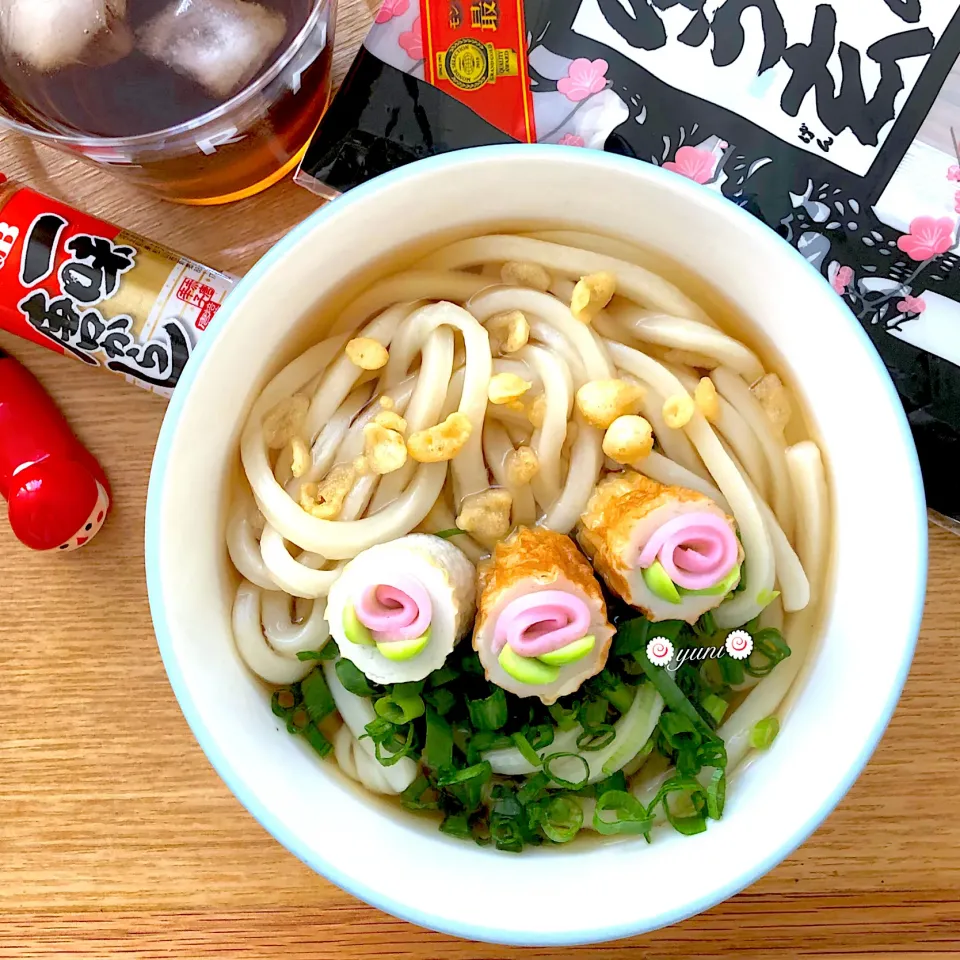 🌤️暖かくなってきた🕛お昼ごはんは、うどん🙂|🌸yuni🌸さん