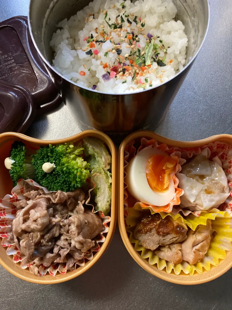 Snapdishの料理写真:高校生お弁当🍱　101回目☔️|オンママーンさん