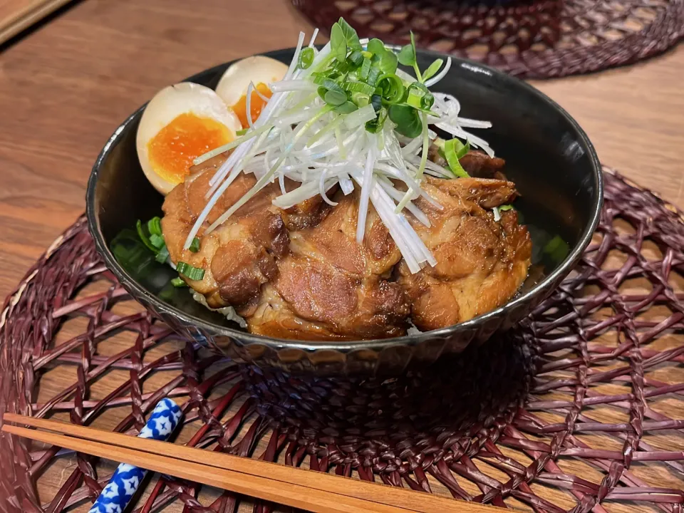 Snapdishの料理写真:チャーシュー丼|moogさん