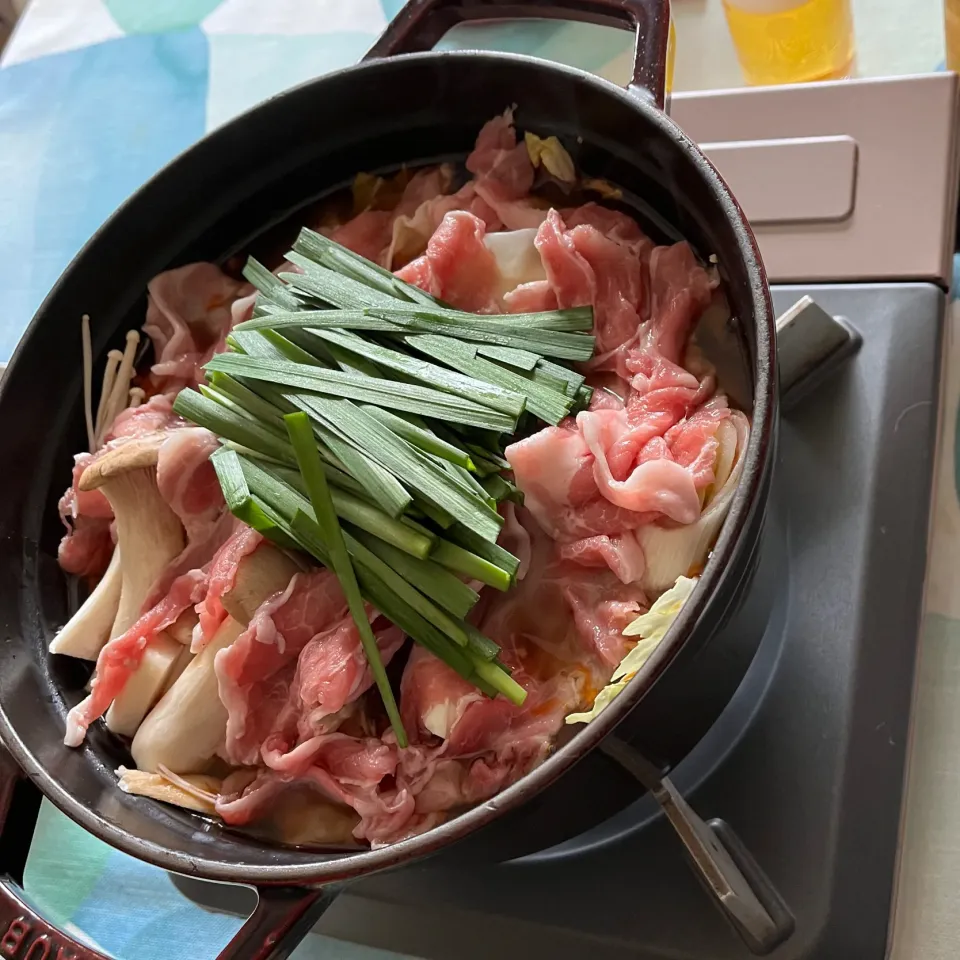 海老辣油を鍋出しに足してみました、火鍋みたいで美味しい|cherさん