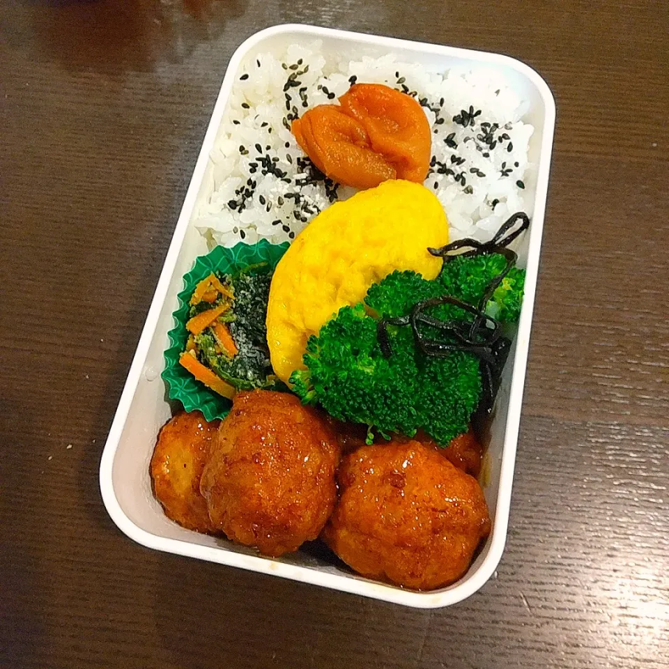 Snapdishの料理写真:照焼ミートボール弁当🍱|Rieさん