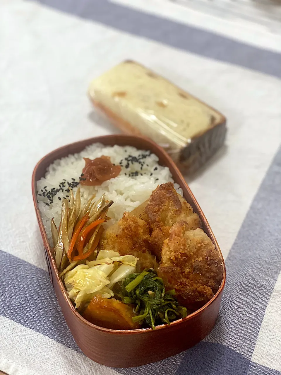 Snapdishの料理写真:三男男子高校生弁当|mickyさん