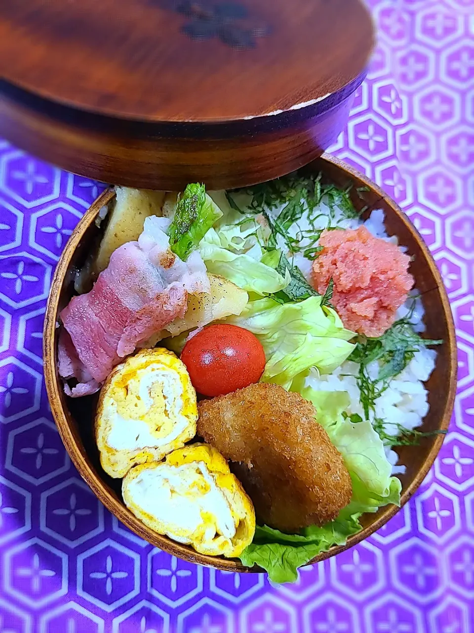 旦那弁当 たらこ|ハル猫さん