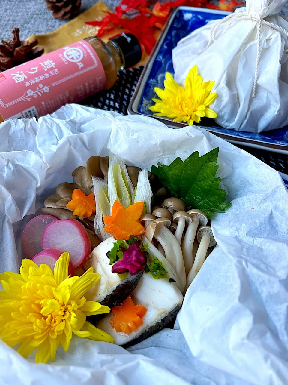 まなまな♡さんの料理 【食卓を紡ぐおたより便】真鱈の包み蒸し焼き|まなまな♡さん