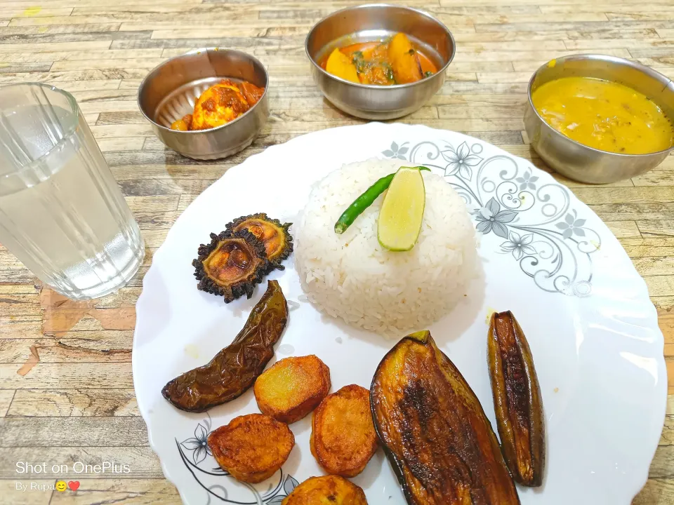 #lunch_thali_homemade_bengalicuisine|RUPA SARKARさん