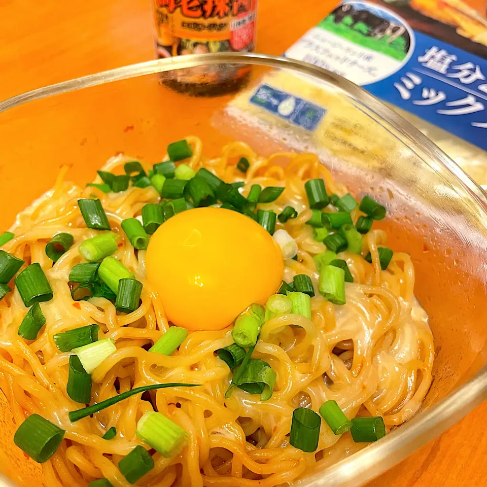 りさこさんの料理 地獄風油そば|りさこさん