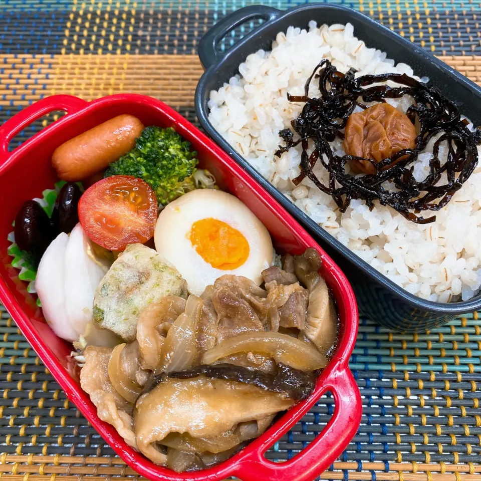 Snapdishの料理写真:今日の旦那さんのお弁当|naoさん