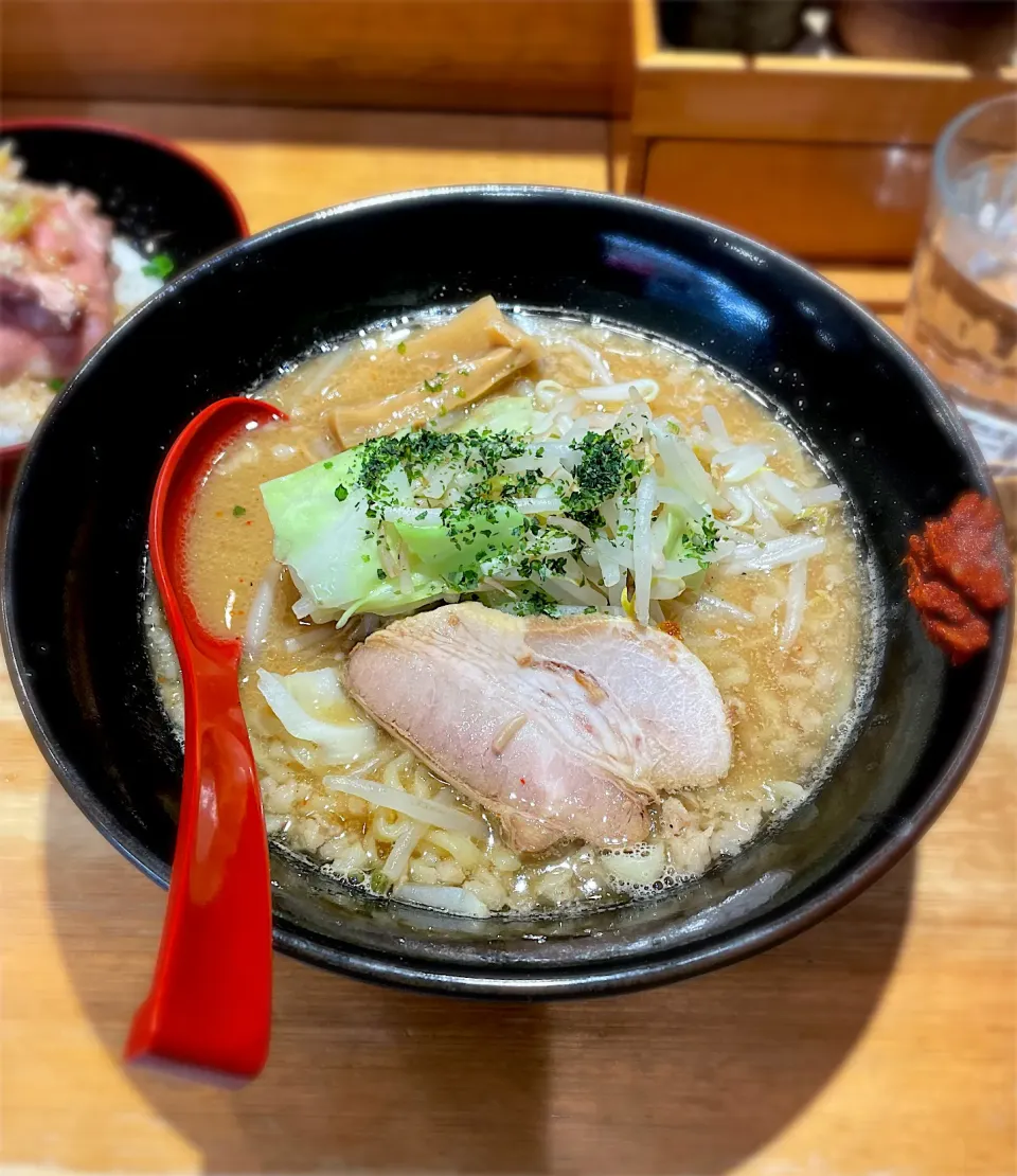 焼きあご味噌らー麺@焼きあご塩らー麺たかはし上野店|morimi32さん