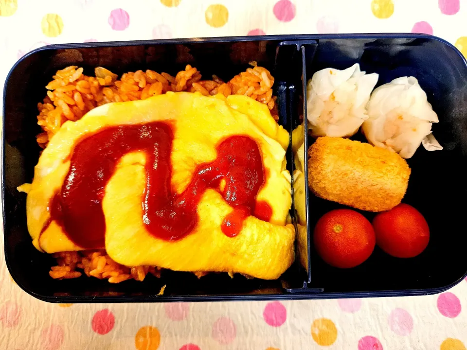 オムライス❤️旦那さんお弁当❤️|かおるcitronさん