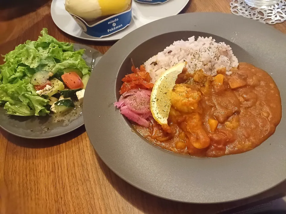 Snapdishの料理写真:バターチキンカレー🐔|Nicoさん