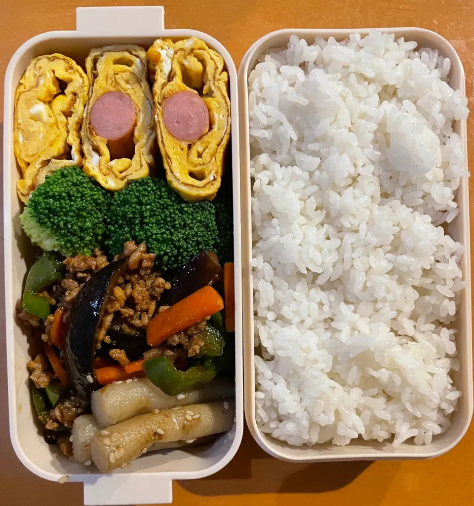 Snapdishの料理写真:2023.11.17 次男お弁当|いじゅさん