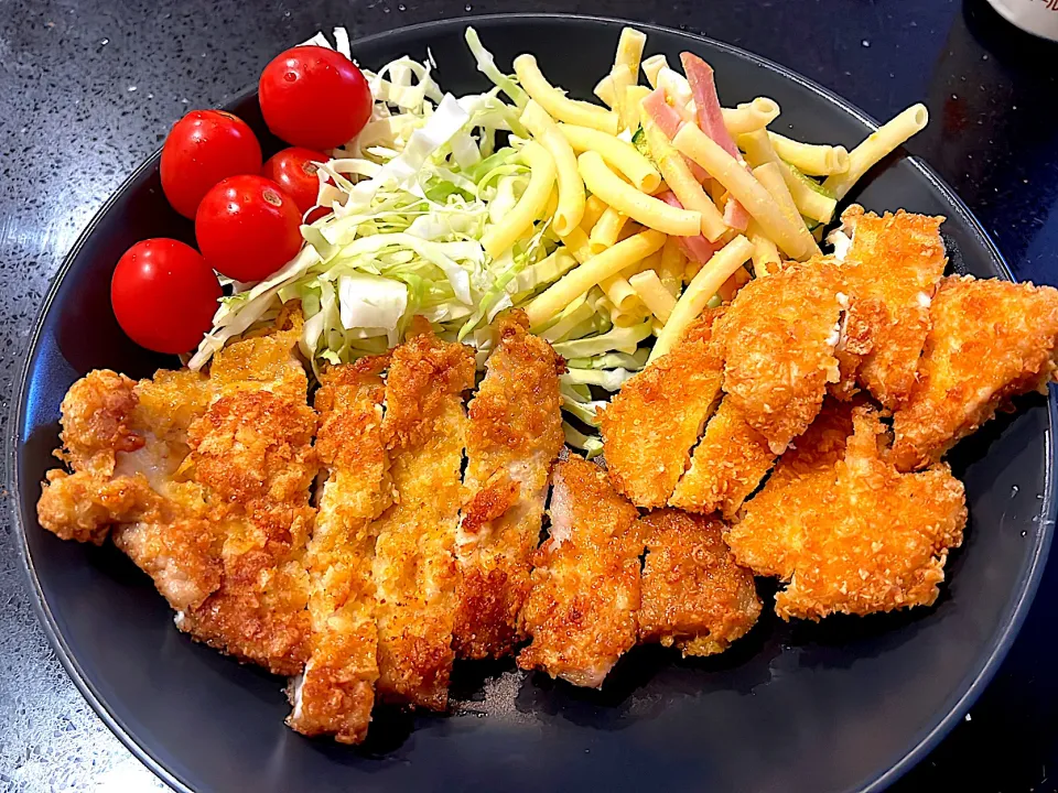 Snapdishの料理写真:とんかつ　チキンカツ|andyouさん