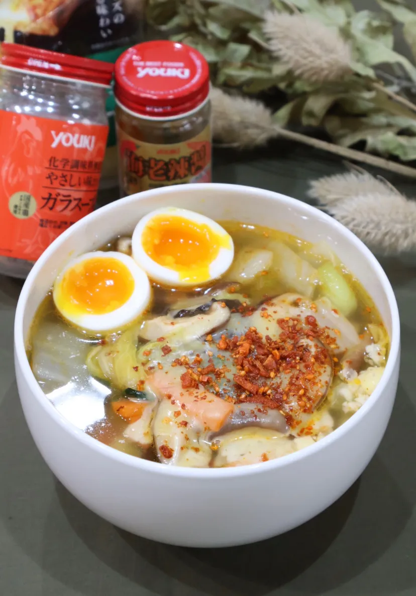 ピリとろ🌶️塩ラーメン🍜|めいめいさん