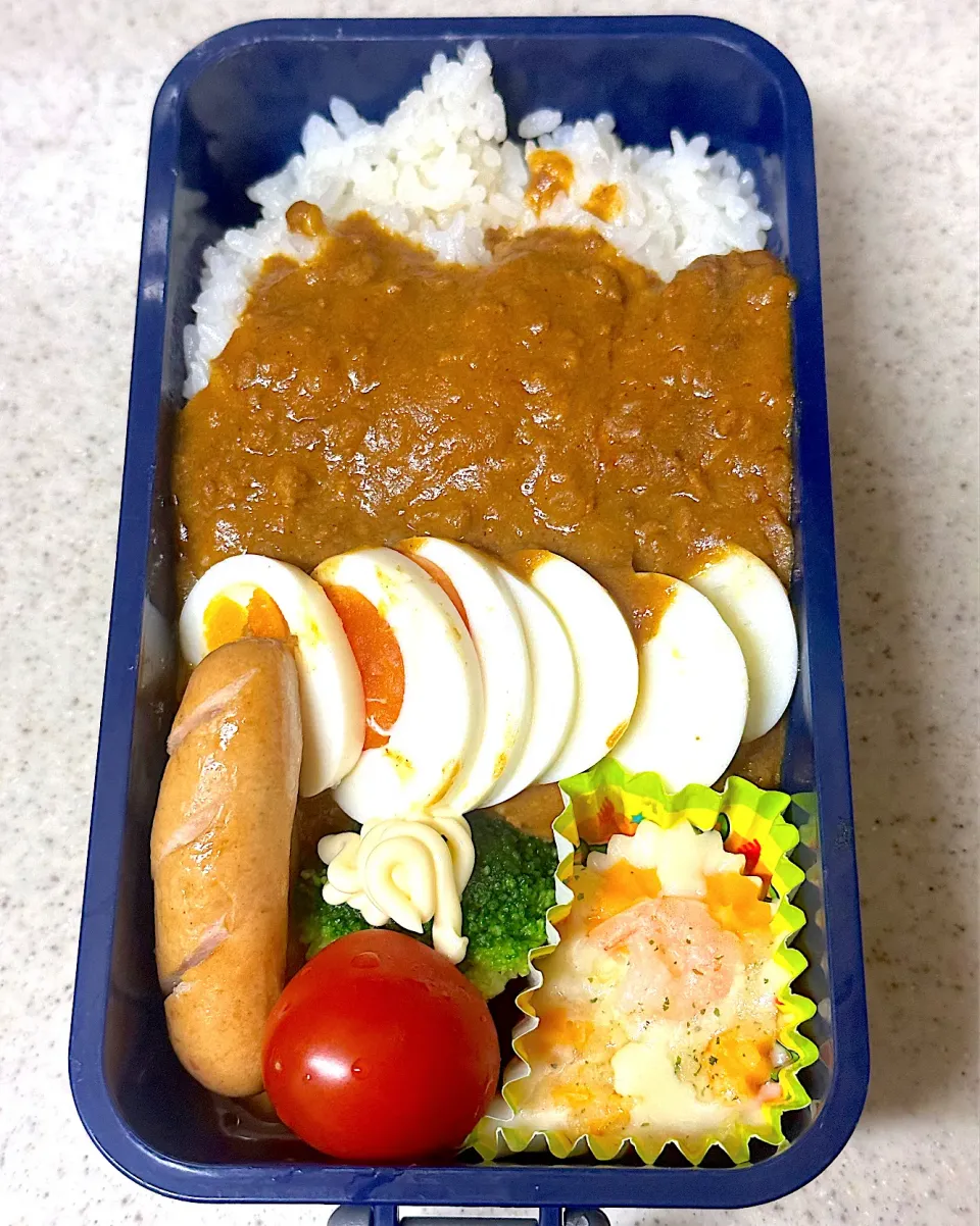 Snapdishの料理写真:キーマカレー弁当|besさん