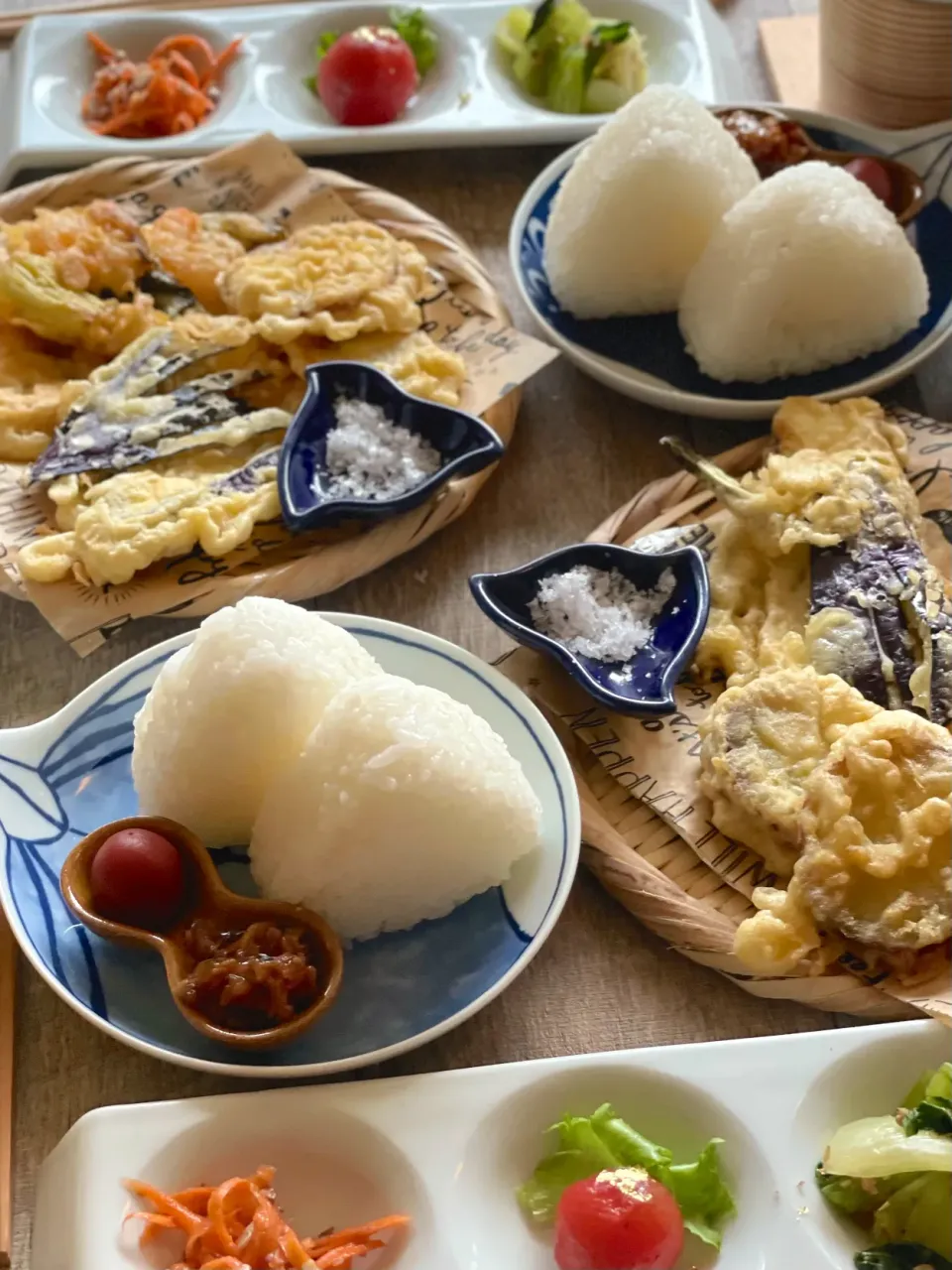 青森のお米🌾『青天の霹靂』でおにぎりと天ぷらランチ🍙🍤|chiaki3（平川ちあき）さん