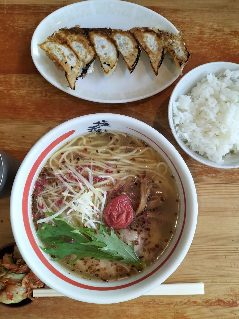 昼ごはん
梅塩ラーメン😄
　さっぱり美味しかった〜|miimiさん