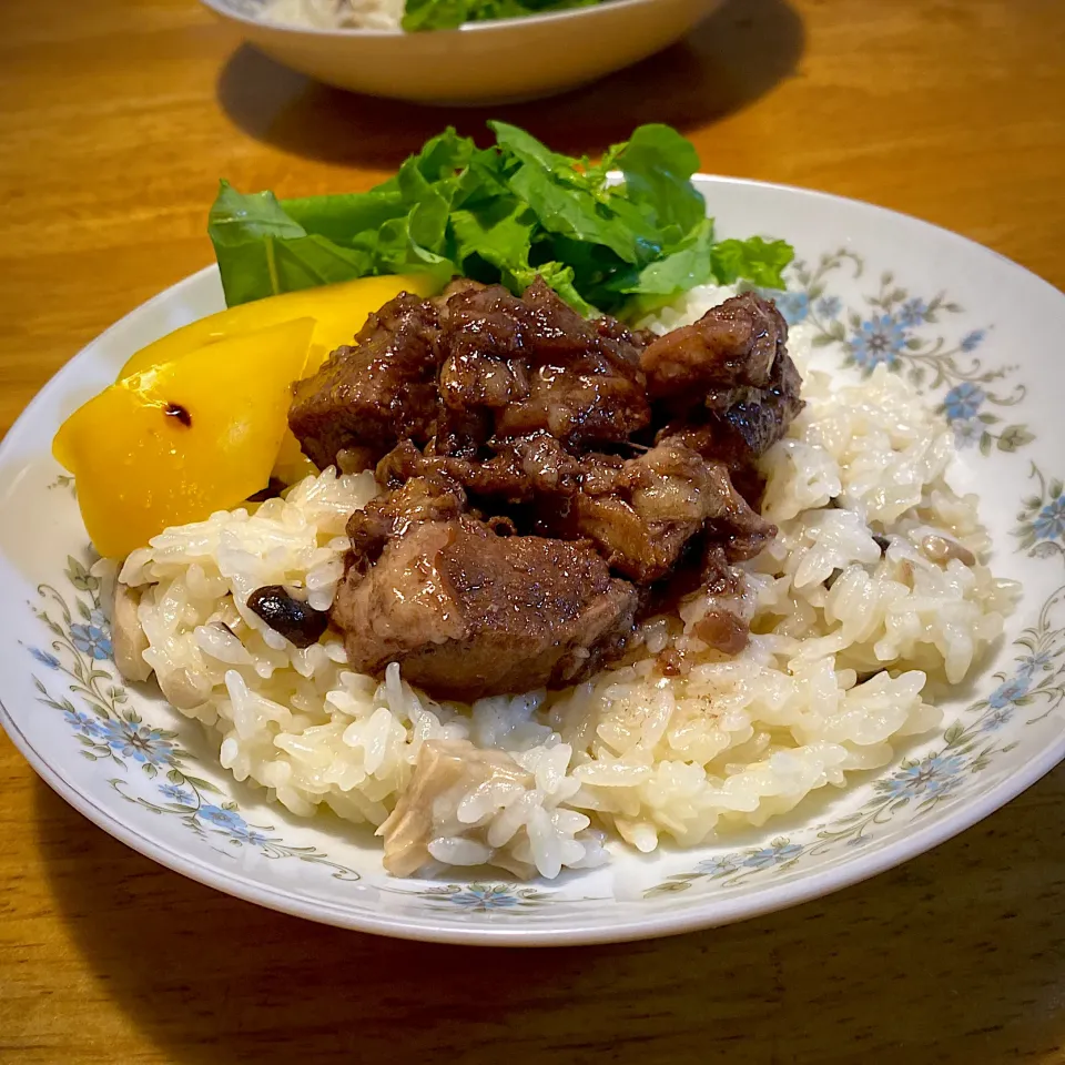 牛の赤ワイン煮込みのチーズリゾット|もえさん