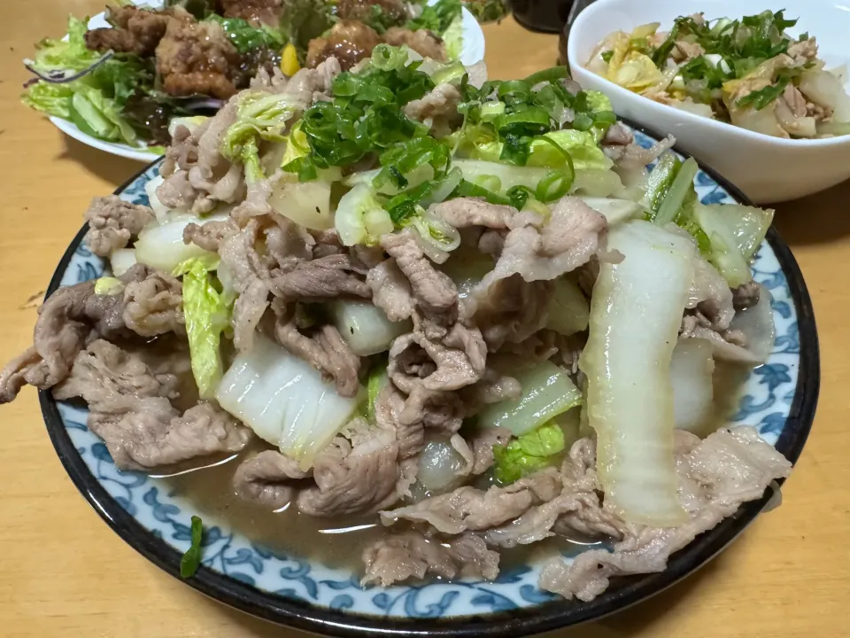 豚肉と白菜のポン酢炒め|ハルのただ飯さん