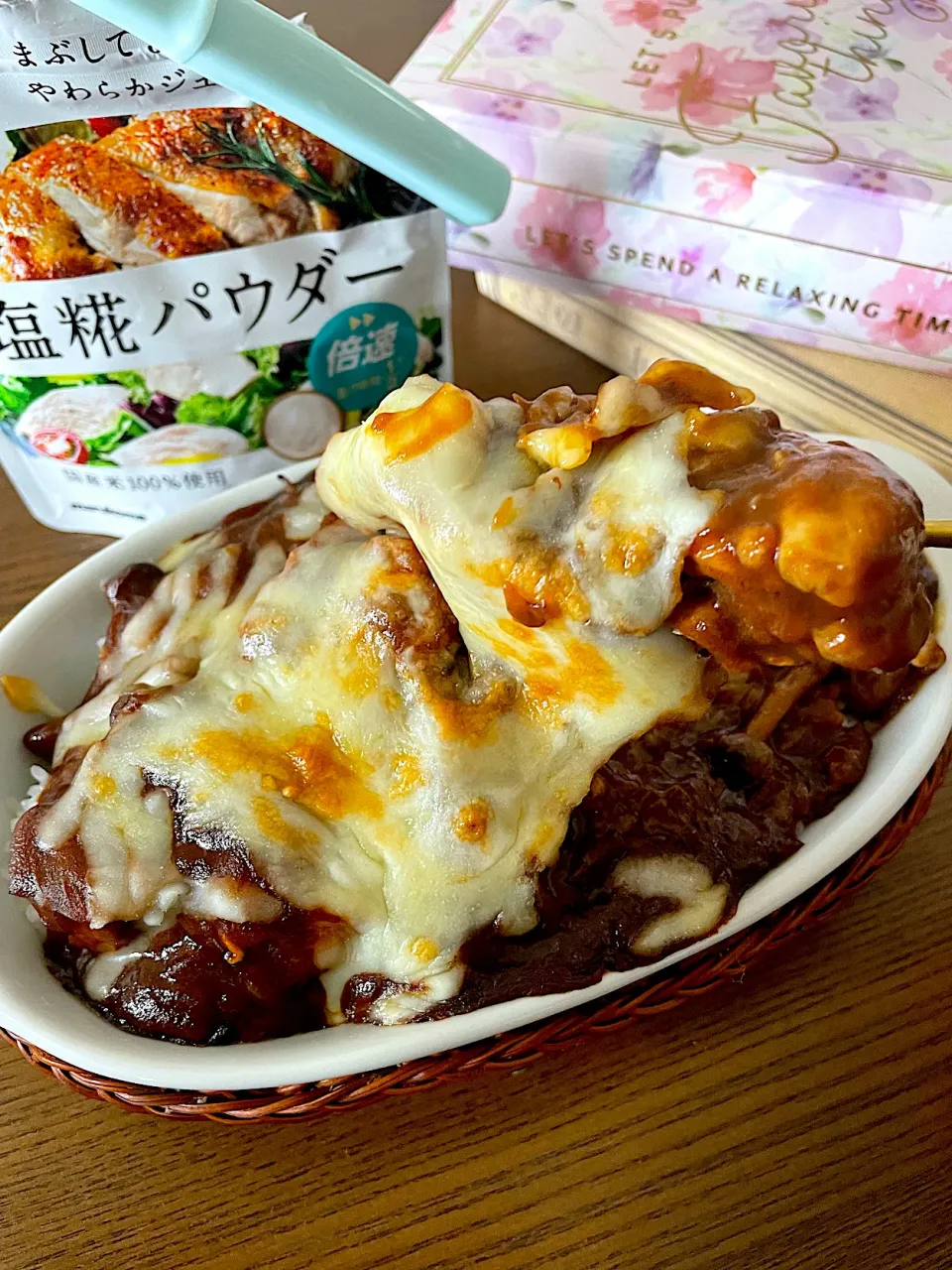 からあげビールさんの料理 簡単めちゃウマ♪塩糀パウダーでお肉やわらかデミグラスチキン|いっちゃんさん