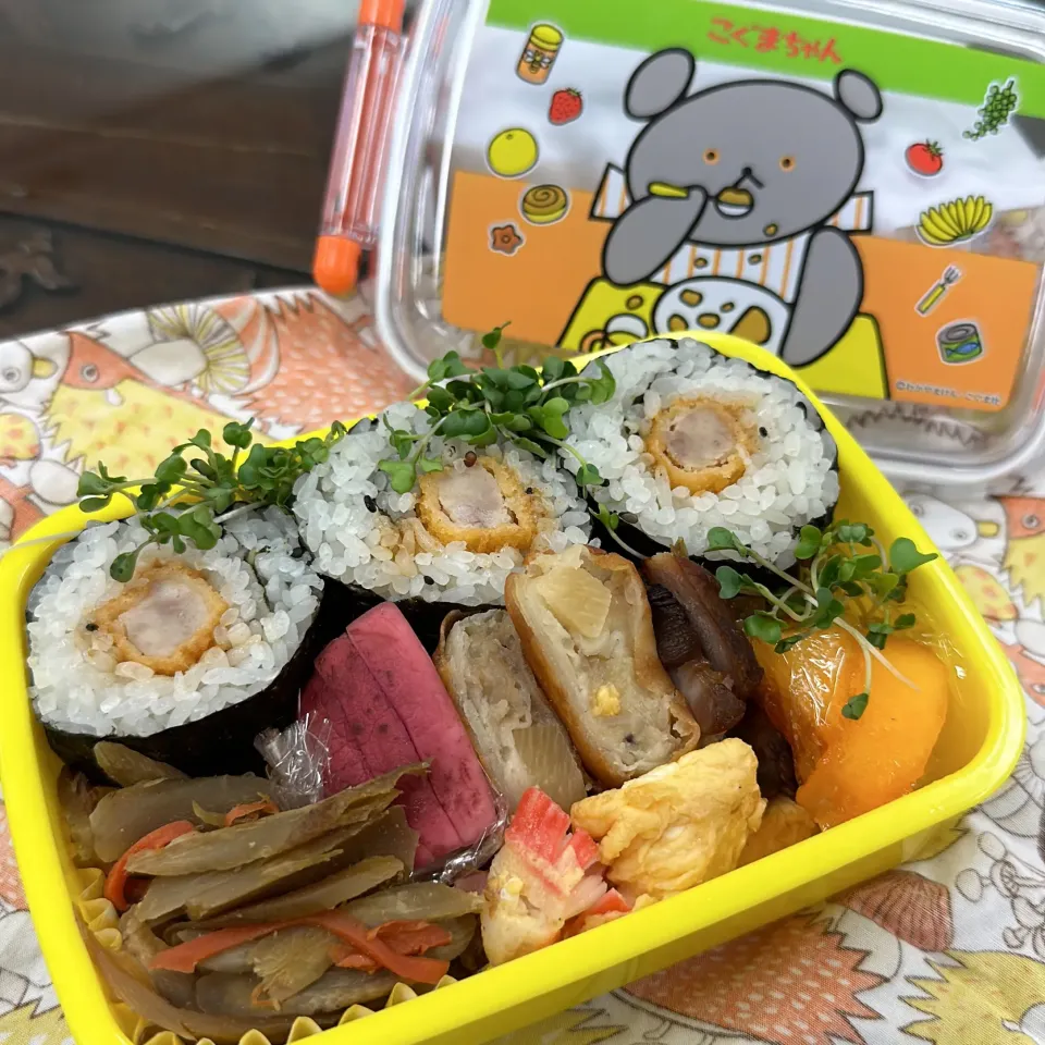 Snapdishの料理写真:こぐまちゃんお弁当箱のお弁当|らぴすらずり(らぴ)さん