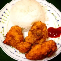 Snapdishの料理写真:Crispy Fried Chicken|Grace Lactaoさん