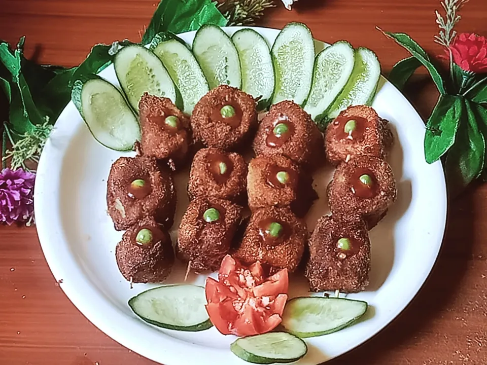 bread crispy balls|Cooking Girlさん