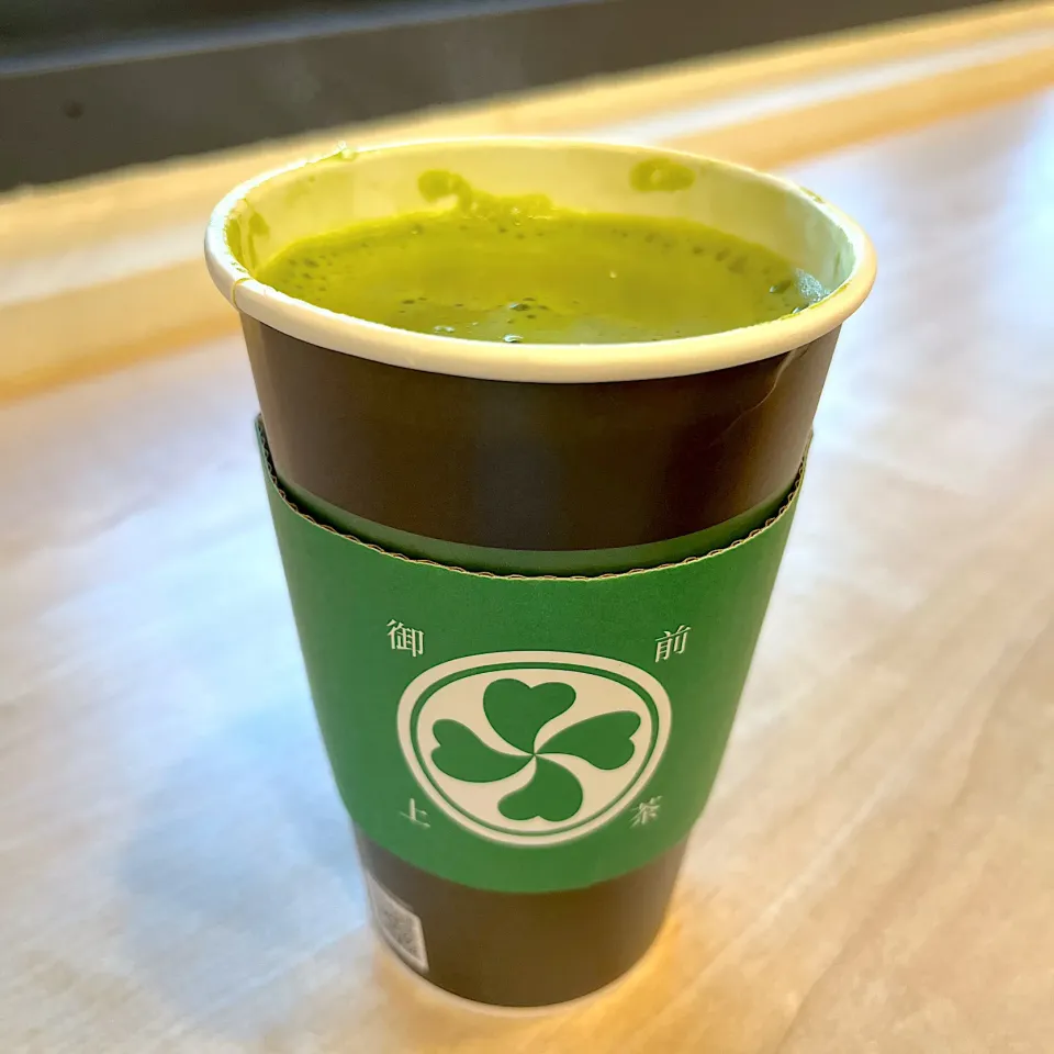 Green tea with matcha|skyblueさん