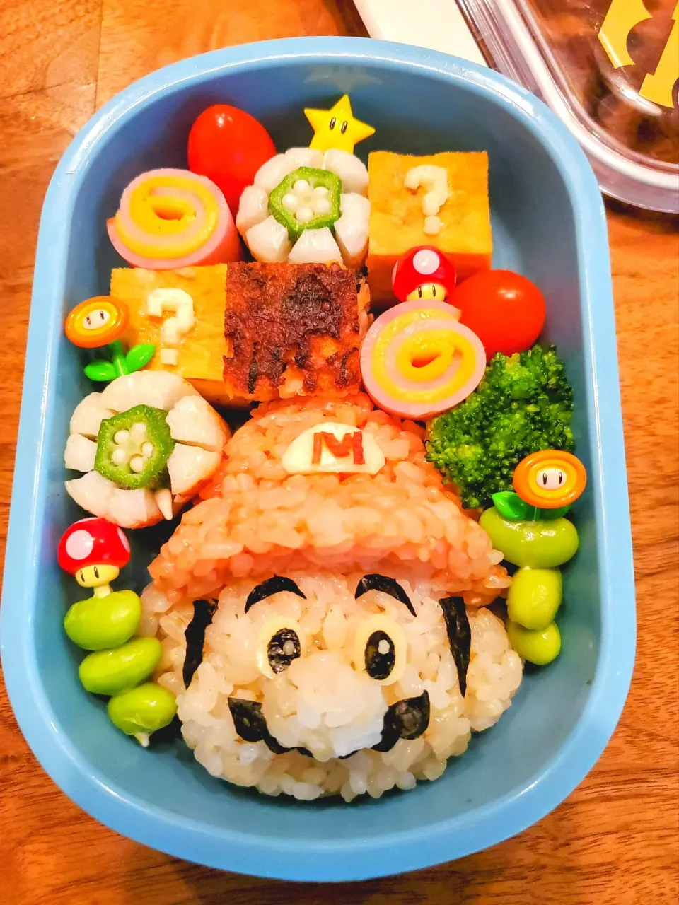 Snapdishの料理写真:★マリオ弁当★|*Saki*さん