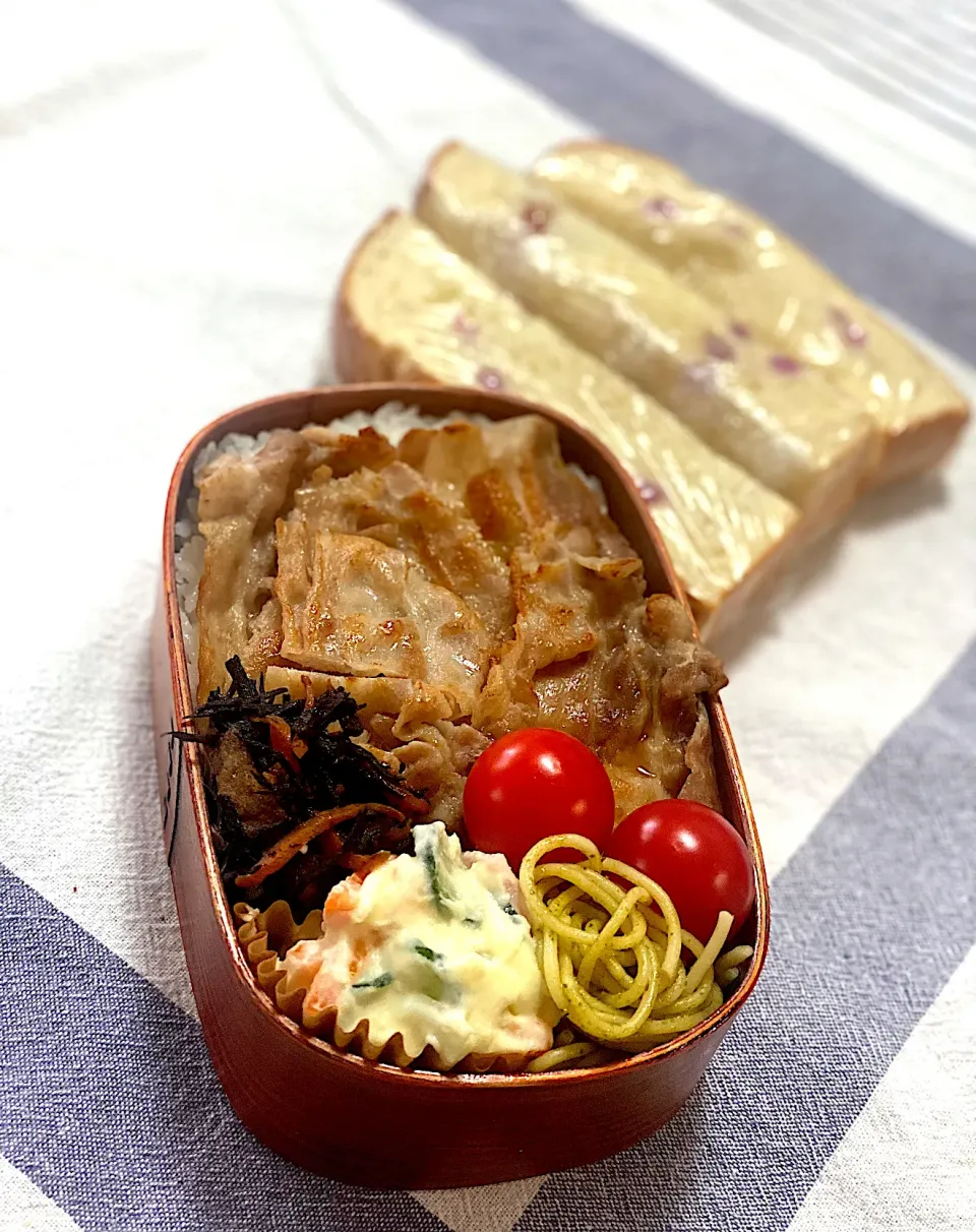 Snapdishの料理写真:三男男子高校生弁当|mickyさん