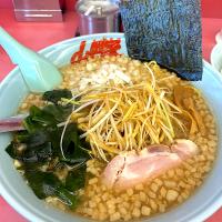 山岡家@ 期間限定プレミアム醤油とんこつラーメン中盛
