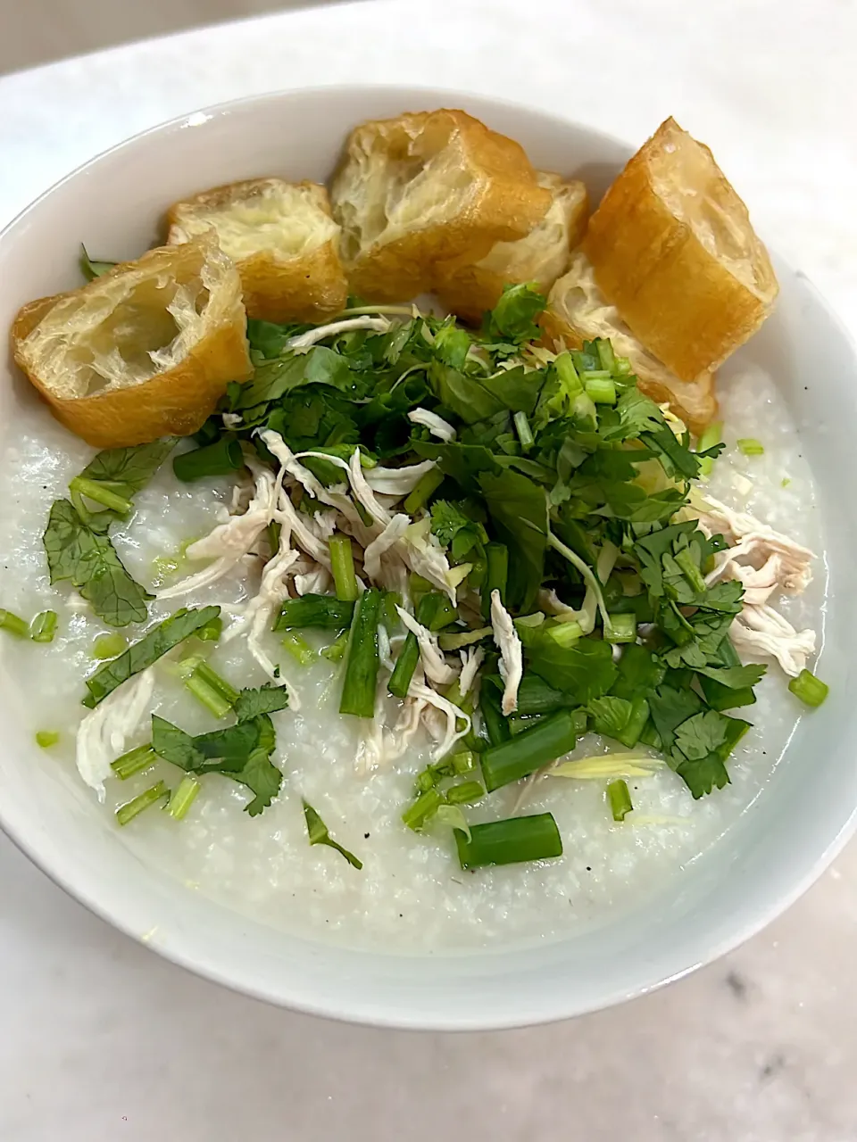 Snapdishの料理写真:Chicken porridge|Ansonさん