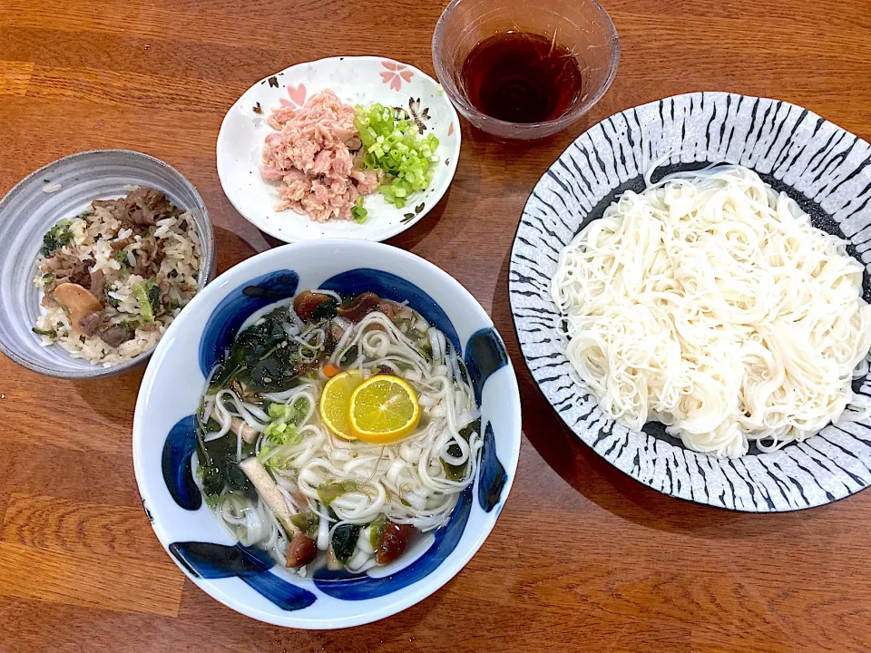 休日Lunchは　三輪素麺|sakuramochiさん