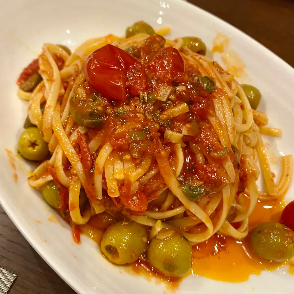 リングイネ・プッタネスカ|OLの気ままご飯🍽さん