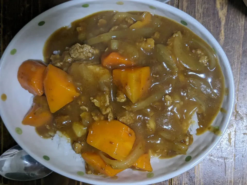 挽き肉カレー🍛|おいはる(矢尾春香)さん