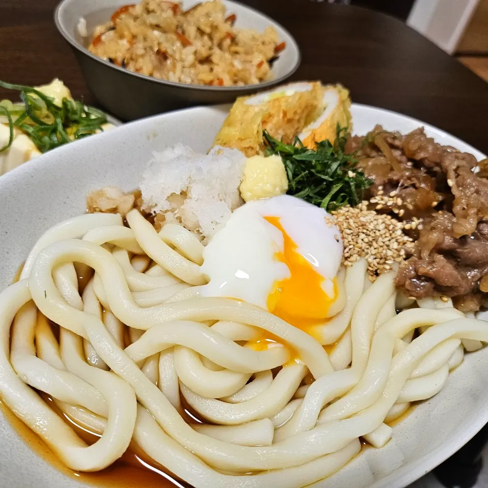 ぶっかけうどん|にきじろうさん