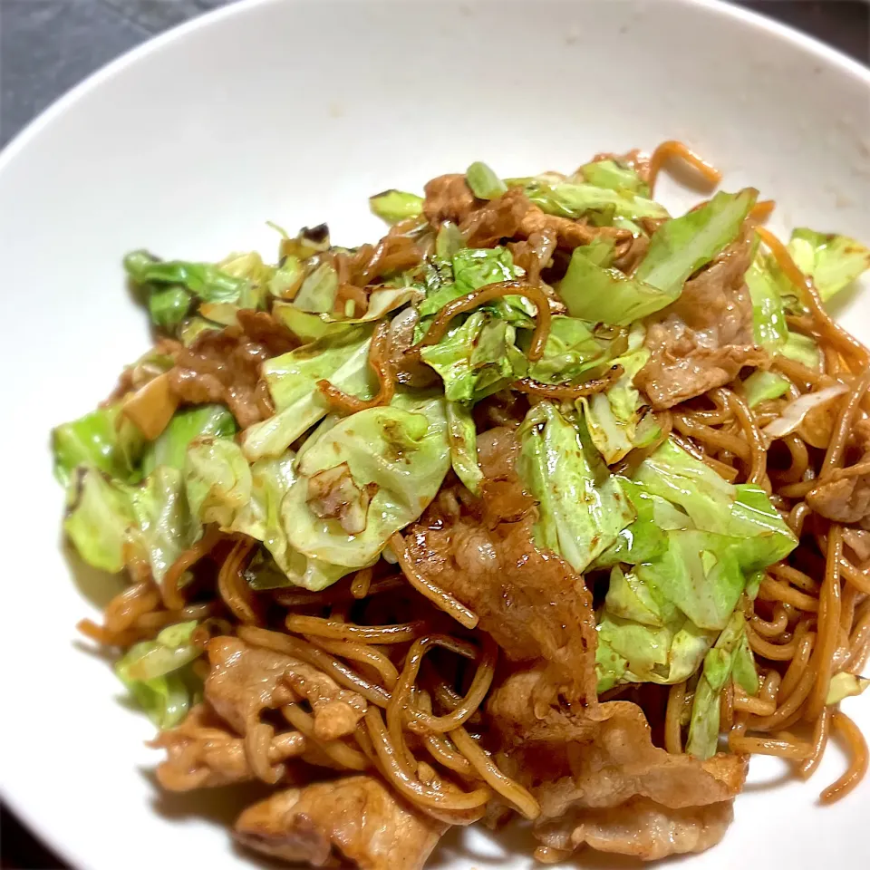 今夜は深蒸し焼きそば麺を使った、至高のソース焼きそばを頂きました😋🎉👍|ギムレットさん